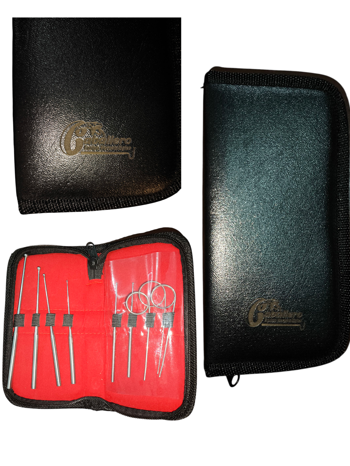 Estuche de estiletes 9 pzs