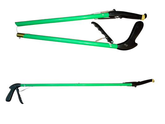 Pinza herpetológica plegable